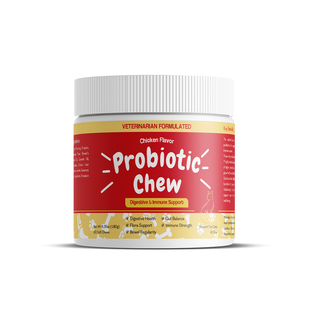 Cat Probiotic With Bifidobacte