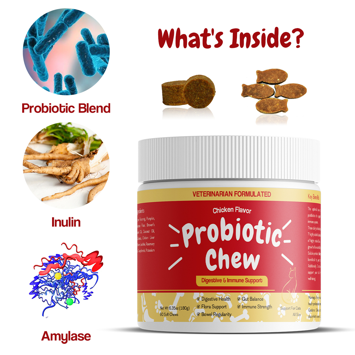 Cat Probiotic With Bifidobacte